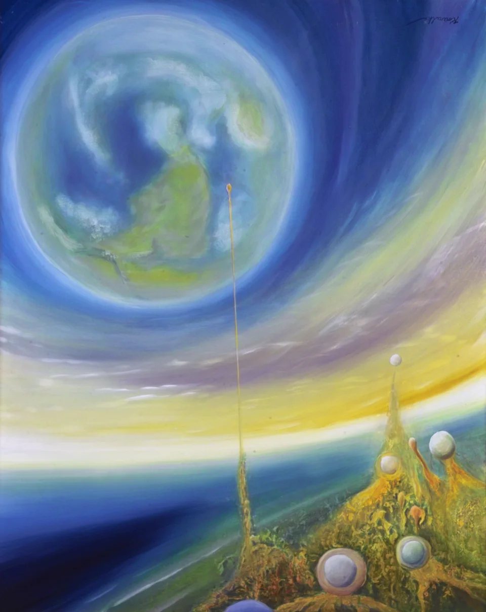 Sphärische Landschaft - Eckhard Kowalke