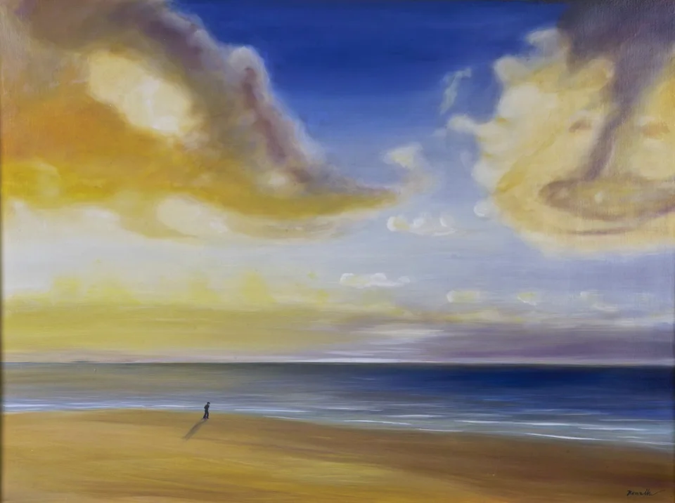 Wolken über dem Meer - Eckhard Kowalke
