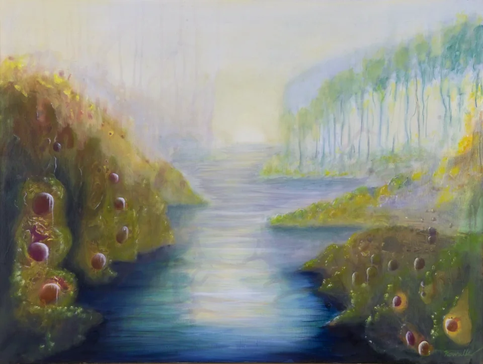 Landschaft am Wasser - Eckhard Kowalke