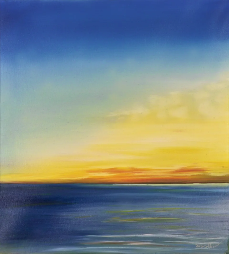Meer im Abendlicht - Eckhard Kowalke