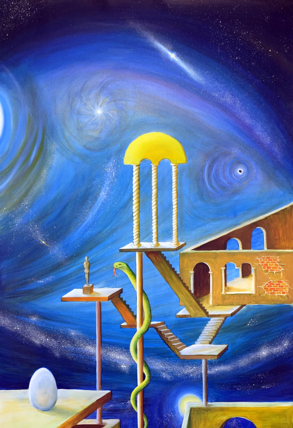 Architektur im kosmischen Raum - Eckhard Kowalke
