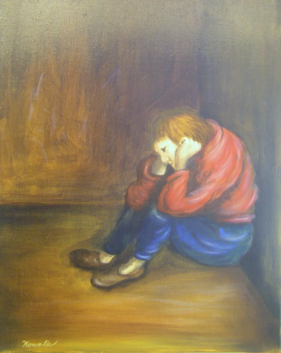 Sitzende Figur - Eckhard Kowalke